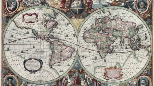 Henricus Hondius II (1597–1651), Nova Totius Terrarum Orbis Geographica ac Hydrographica Tabula
